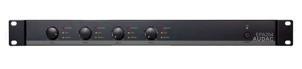 AUDAC EPA254 Audio Amplifier 4.0 Channels Black