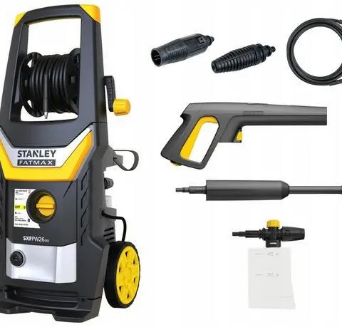 STANLEY Pressure Washer 2600W 180bar Acc.