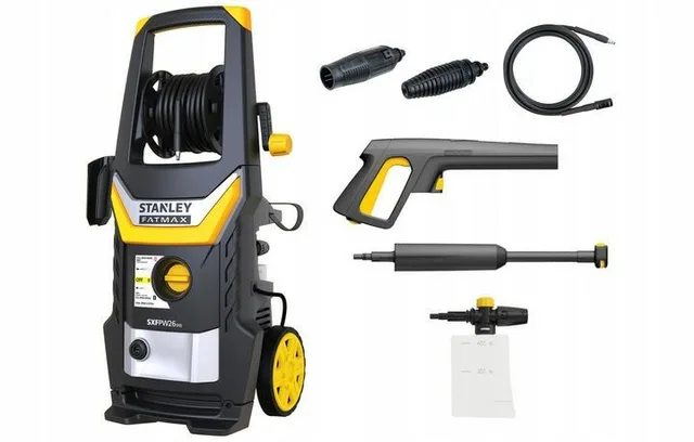 STANLEY Pressure Washer 2600W 180bar Acc.