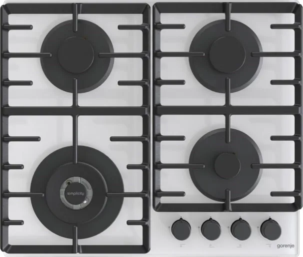 Gorenje GTW642SYW White Built-In 60 Cm Gas 4 Zone(S)