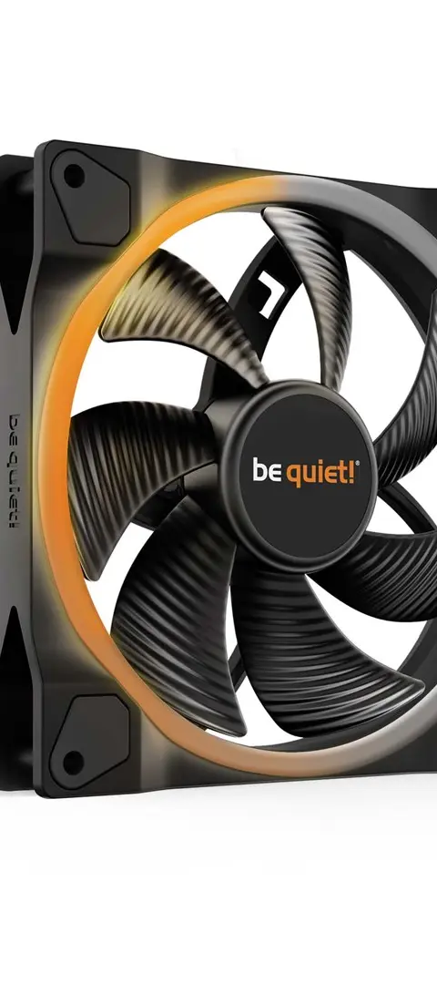 be quiet! Light Wings 140mm ARGB PWM Fan Black 3 Pack
