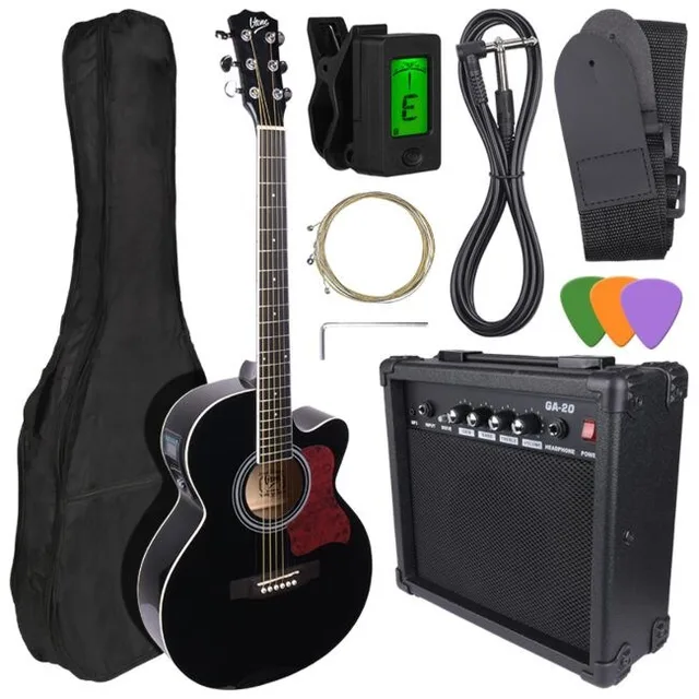 V-TONE EAG SET BK Electroacoustic Guitar. Amplifier