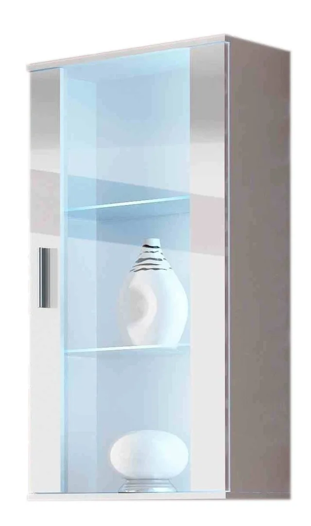 Cama Hanging Display Cabinet SOHO White/White Gloss