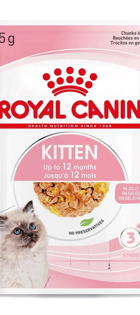 Royal Canin FHN Kitten Instinctive In Sauce - Wet Food For Kittens - 12x85g