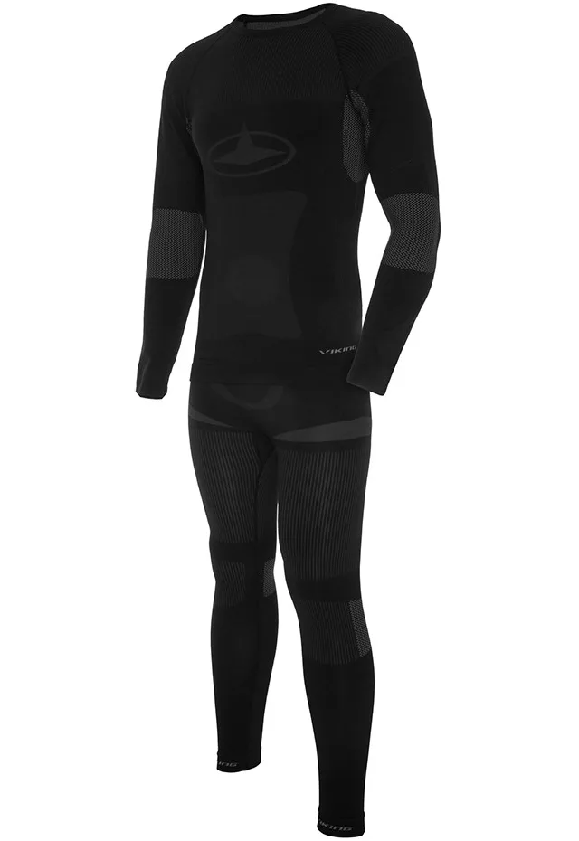 Viking Dante men's thermoactive underwear black-gray 500-15-1717-08 Set 2XL