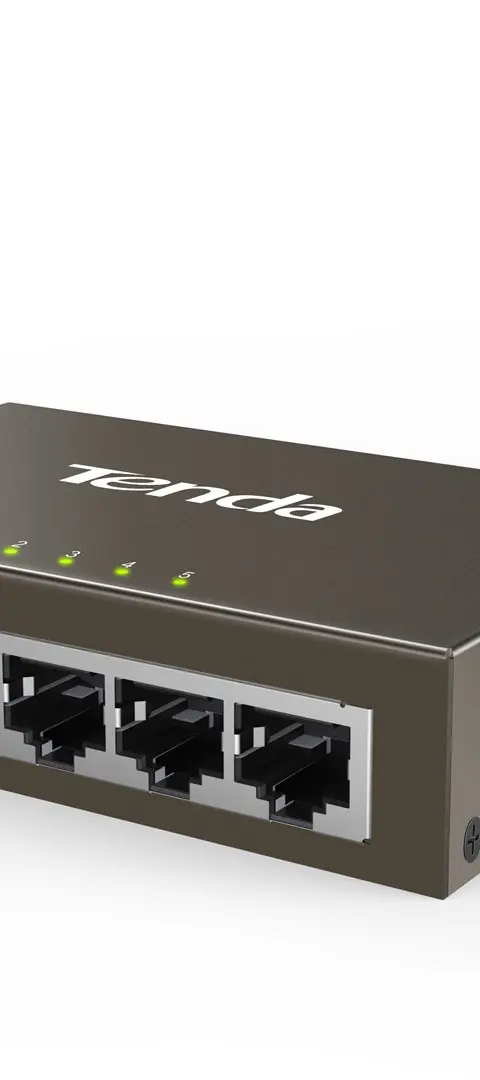 Tenda TEG1005D network switch Unmanaged Gigabit Ethernet (10/100/1000) Grey
