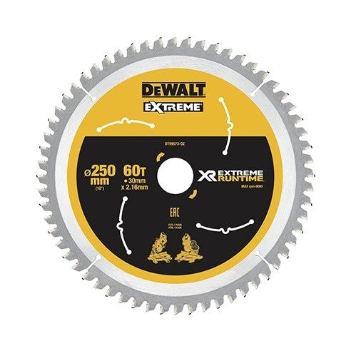 DeWALT DT99573 Circular Saw Blade 25 Cm 1 Pc(S)