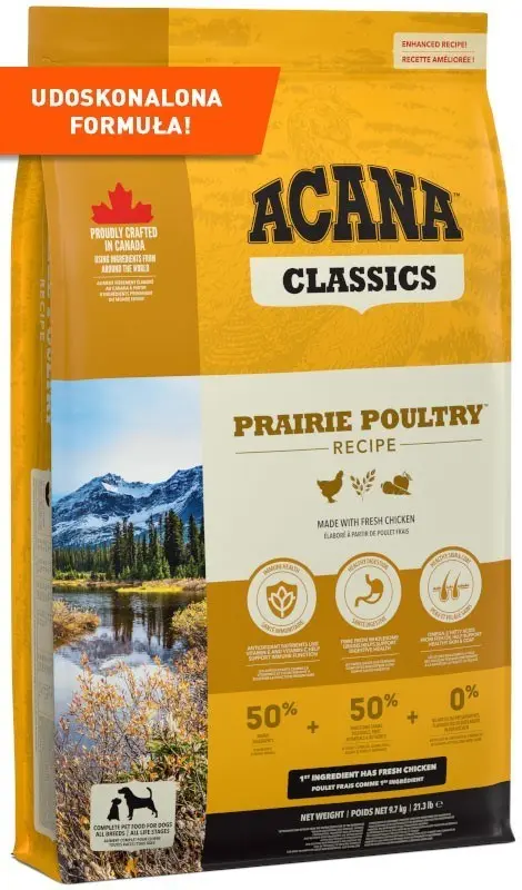 ACANA Classics Prairie Poultry - Dry Dog Food - 9 7kg