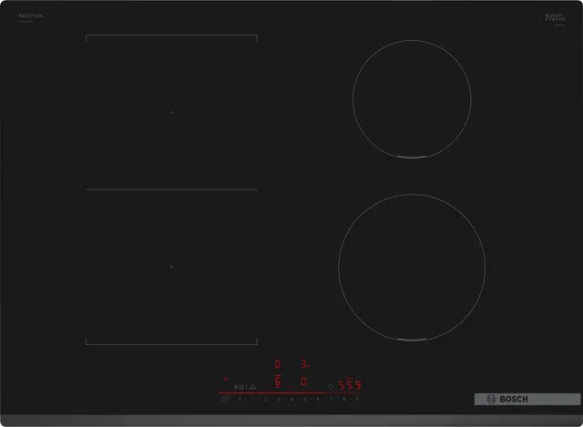 Bosch Serie 6 PVS731HB1E Hob Black Built-In 70 Cm Zone Induction Hob 4 Zone(S)