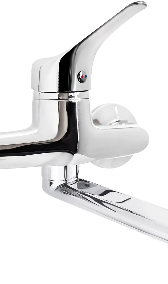 Wall-Mounted Washbasin Mixer