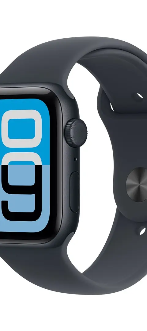 Apple Watch SE (3nd Generation) SE 3 GPS Cellular 44mm Midnight Aluminium Case With Midnight Sport Band - M/L
