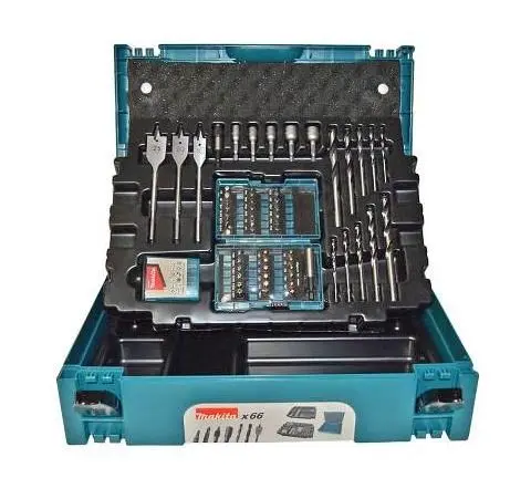 MAKITA DRILL BIT AND BIT SET 62pcs. MAKPAC