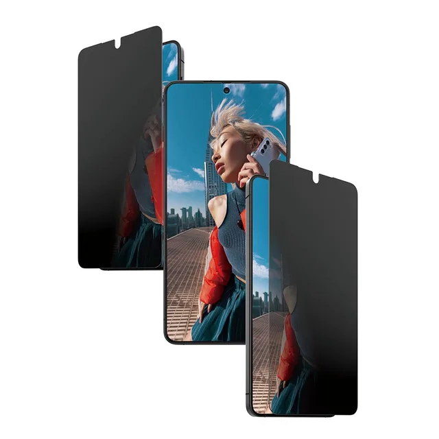 PanzerGlass 2-Way Privacy Screen Protector Samsung New Galaxy S26 Plus | Ultra-Wide Fit w. EasyAligner | PanzerGlass