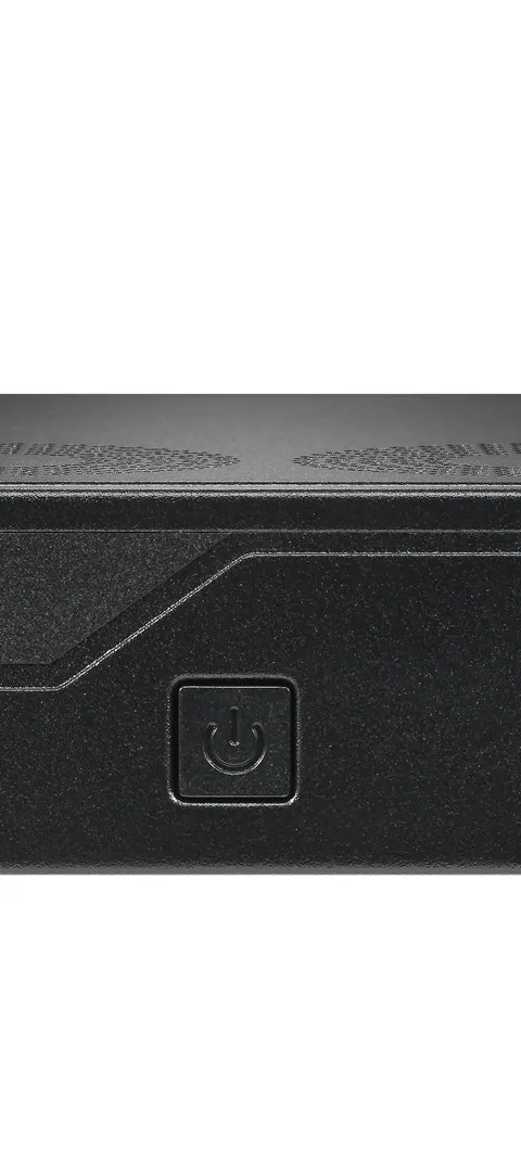 Shuttle Slim PC DH770 , S1700, 2x HDMI, 2x DP , 2x 2.5G LAN, 2x COM, 8x USB, 1x 2.5", 2x M.2, 24/7 permanent operation, incl. VESA