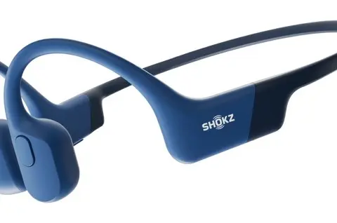 SHOKZ OpenRun Headset Wireless Neck-band Sports Bluetooth Blue