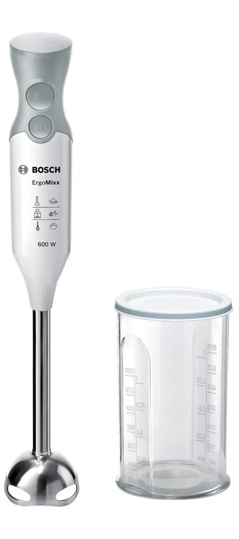 Bosch MSM66110 Blender Immersion Blender 600 W Grey White