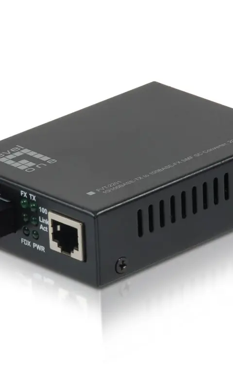 Konverter FVT-2201 10/100TX 100FX SC SMF 20km