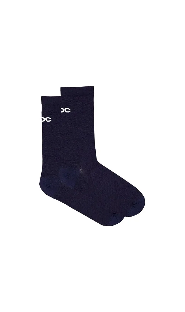Skarpety rowerowe POC Cadence Road Long Socks granatowy - 40/42