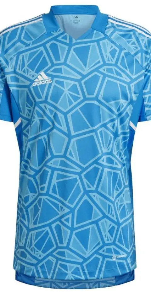 adidas Condivo 22 Goalkeeper Jersey Short Sleeve Blue HB1623