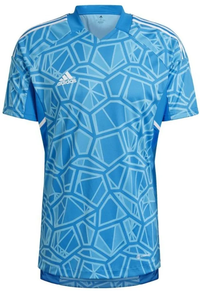 adidas Condivo 22 Goalkeeper Jersey Short Sleeve Blue HB1623