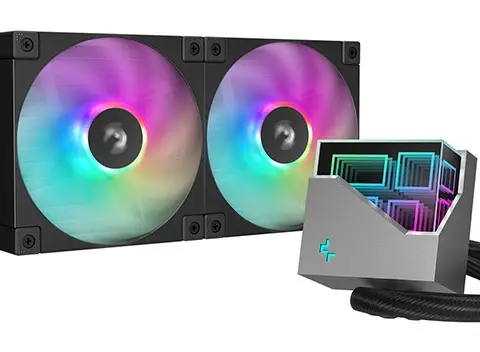 DeepCool LT240 Processor All-in-one liquid cooler 12 cm Black 1 pc(s)