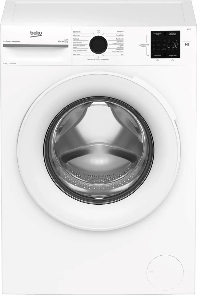 BEKO BM1WFU38225WW washing machine b100 8kg 1200 rpm AquaWave White