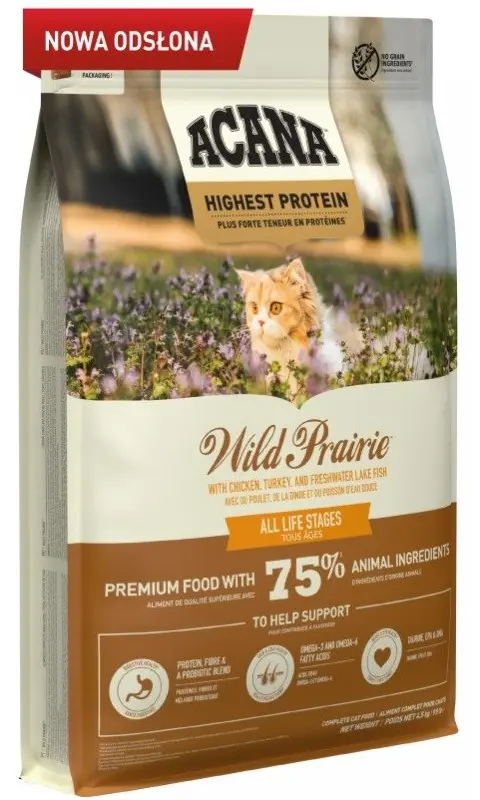 ACANA Wild Prairie - Dry Cat Food - 4 5kg