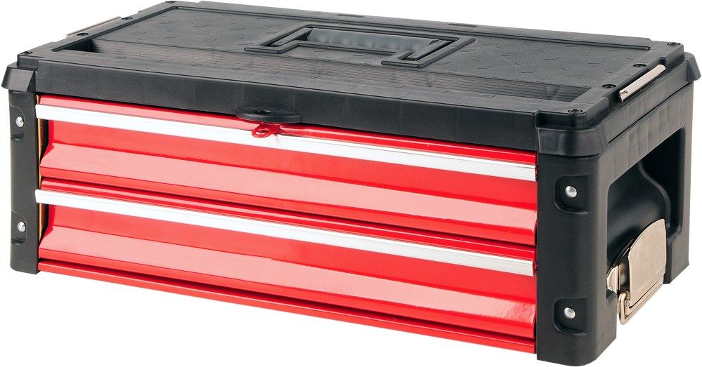 Yato YT-09107 Small Parts/Tool Box Metal Black Red