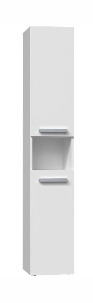 Bathroom cabinet NEL III 31x30x174 cm, matt white