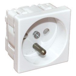 Alantec PZ01B Socket-Outlet White