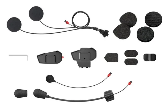 Sena SPIDER-ST1-A01 Mounting Kit For Intercom With Built-In Microphones And Loudspeakers Black