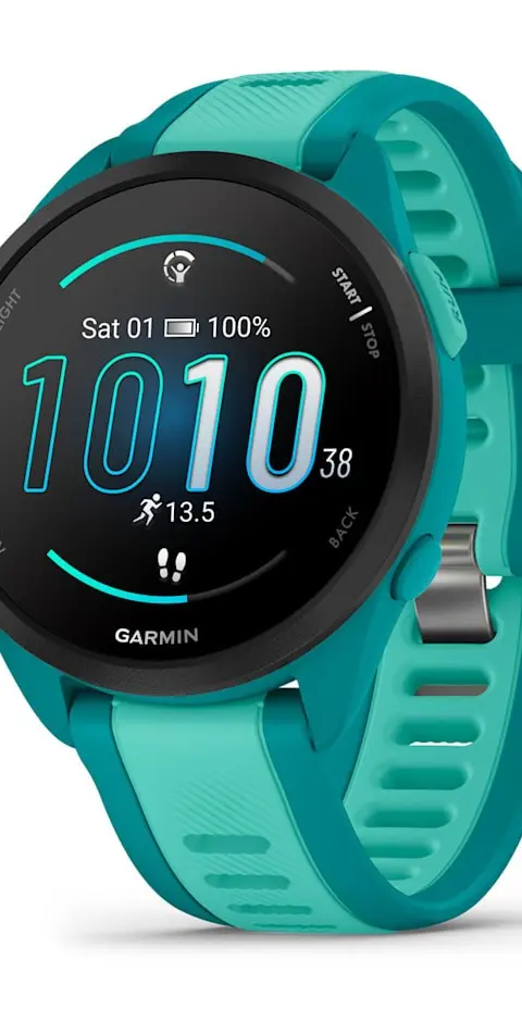 Garmin Forerunner 165 Music Aqua GPS Running Smartwatch