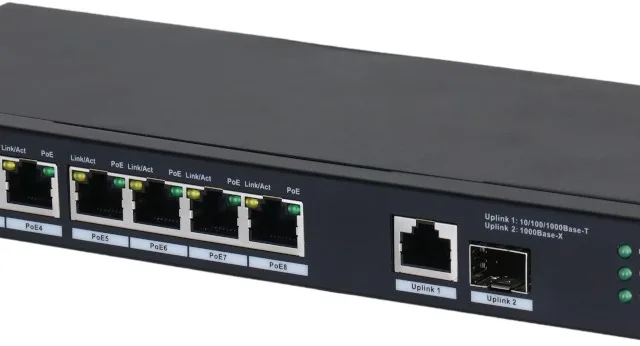 SWITCH DAHUA PFS3110-8ET1GT1GF-96