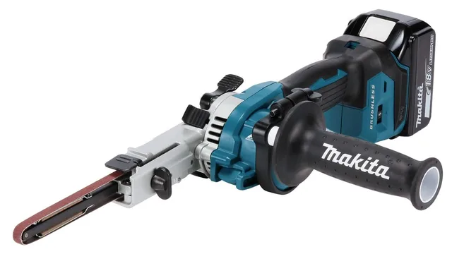 Makita DBS180Z Akku-Bandfeile