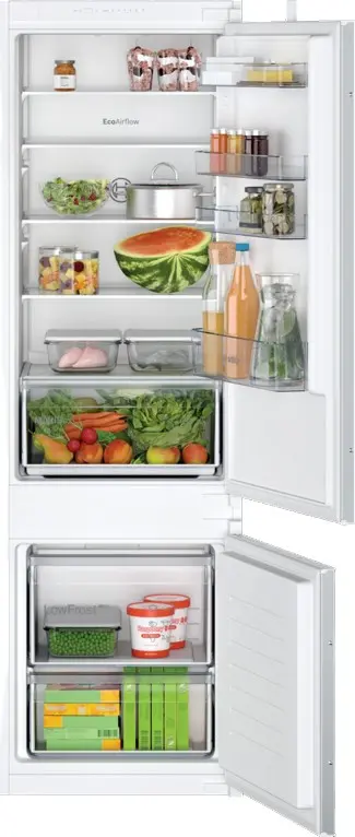 Bosch Serie 2 KIV87NSE0 Fridge-Freezer Built-In 270 L E White