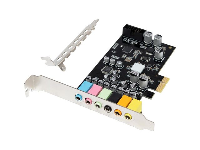 CONCEPTRONIC Sound PCIe-Karte 7.1CH S/PDIF Bis 24Bit/192kHz