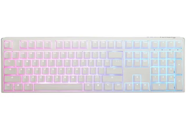 Ducky One 3 RGB keyboard Gaming USB QWERTY US English White