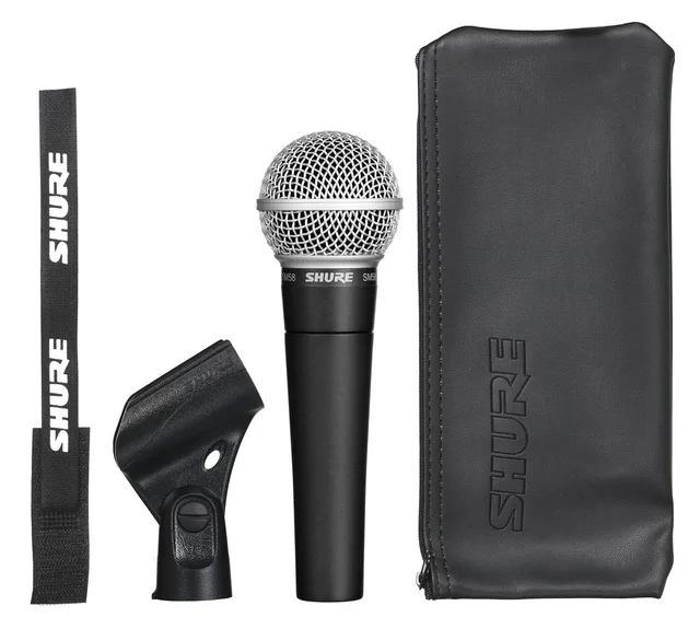 Shure SM58 Black Stage/Performance Microphone