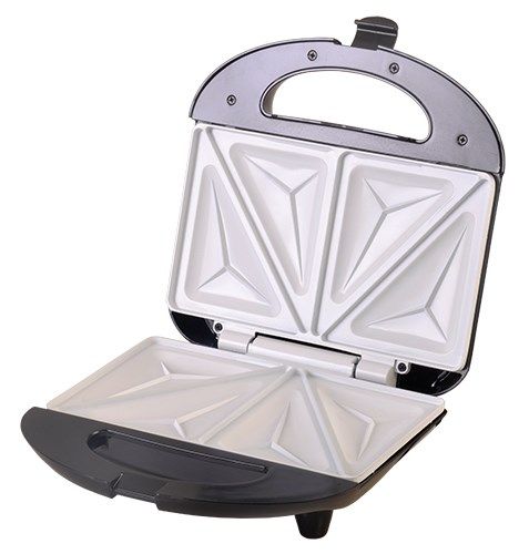 Camry Premium CR 3018 Sandwich Maker 700 W Black Silver