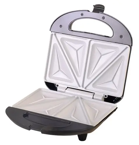 Camry Premium CR 3018 Sandwich Maker 700 W Black Silver