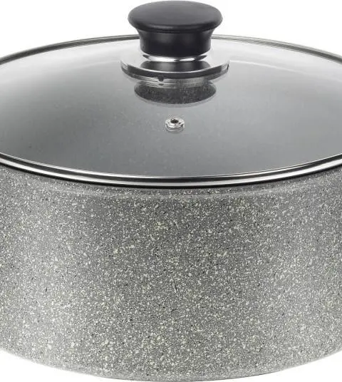 BALLARINI Ferrara Pot With Lid 20 Cm Granite FERG25D.20D
