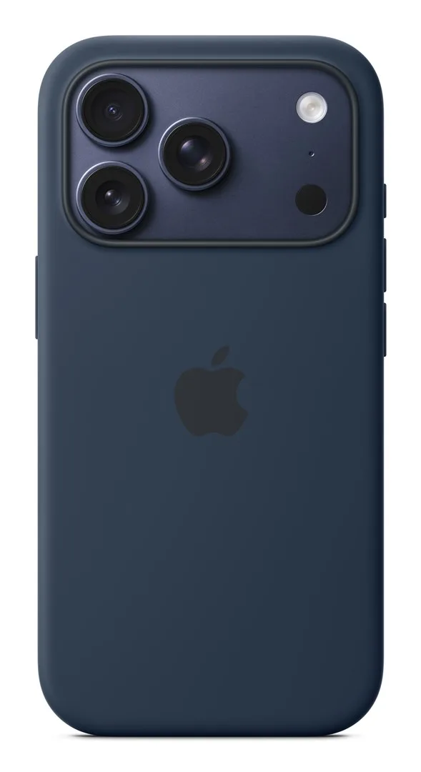 Silikon Case IPhone 17 Pro Mit MagSafe (Mitternacht)