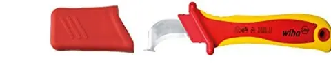 Knife For Cable Stripping - Hook Blade With Guide