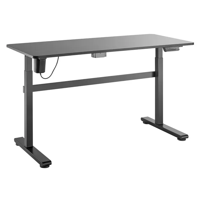 Ergo Office Electric Desk Height Adjustable Gray Max Height 118cm 50 Kg - With A Tabletop For Sitting Work ER-434