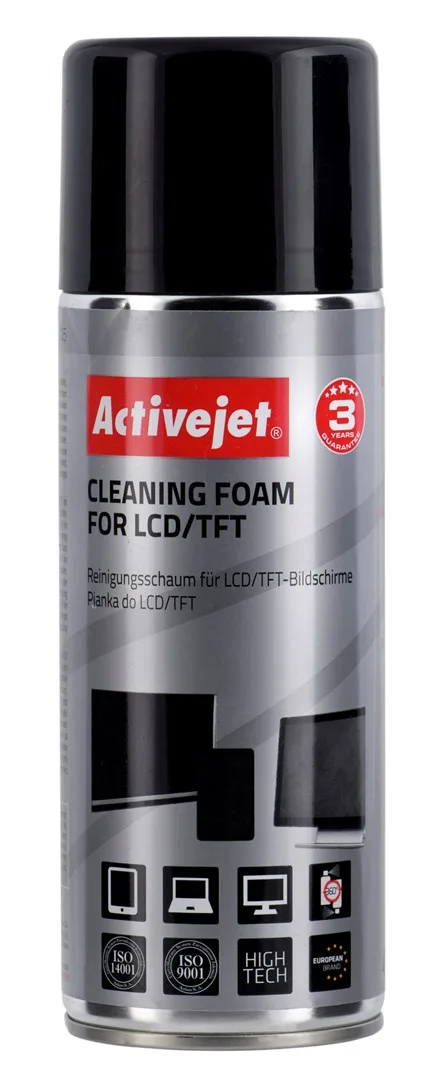 Activejet AOC-105 Cleaning Foam For LCD/TFT/Plasma Screens