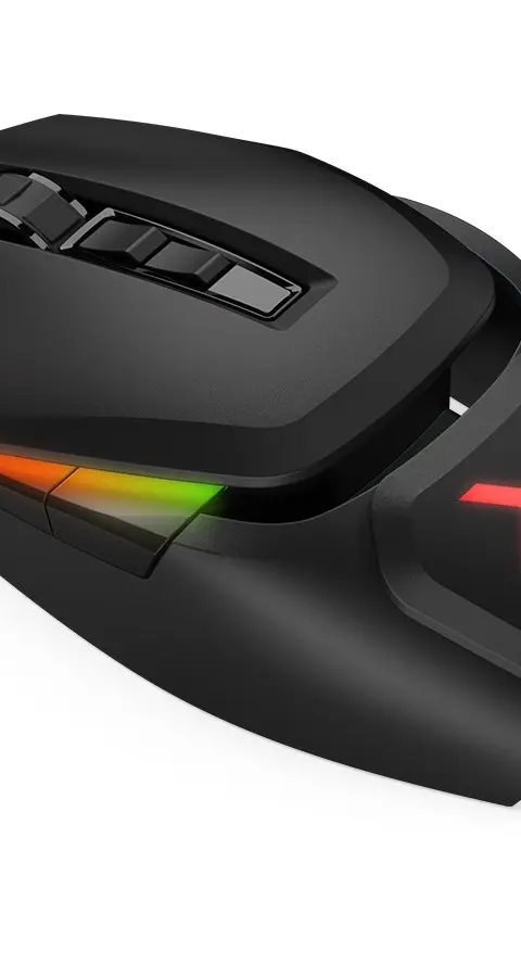 Krux Bot RGB Wired Modular Gaming Mouse