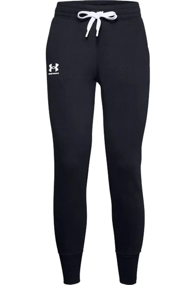 Spodnie damskie Under Armour Rival Fleece czarne 1356416 001 XL