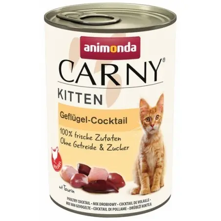 ANIMONDA Cat Carny Kitten Cocktail With Poultry - Wet Cat Food 400g