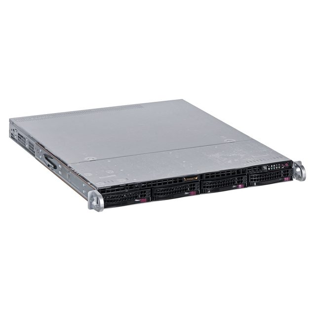 Supermicro CSE813MFTQC-R407CB Rack (1U) 0 GB