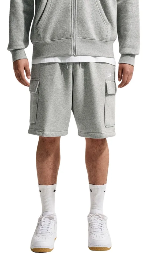 Spodenki męskie Nike Club szare FN3525 063 L